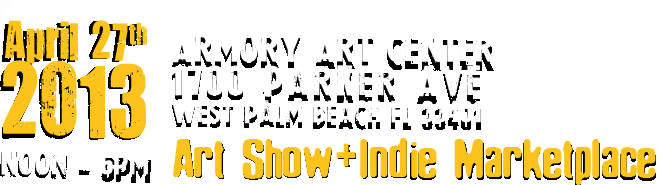 Date: Saturday May 7th 2011, Armory Art Center West Palm Beach FL